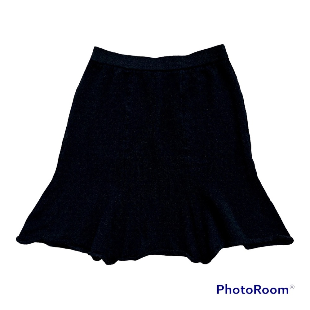 St. John Collection Black Knit Skirt Size 4